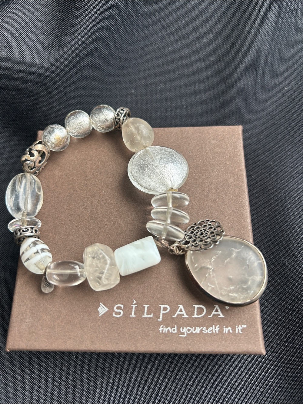 Silpada B2311 Liquidity Stretch Bracelet